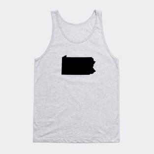 Pennsylvania Black Tank Top